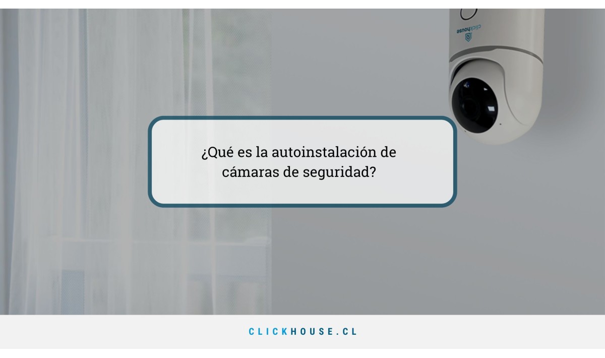 ¿Qué es la autoinstalación de cámaras de seguridad?